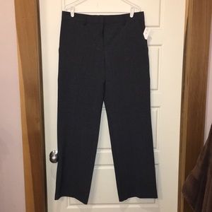NWT GAP charcoal pants - 12
